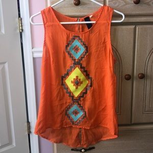 Boho tank-top